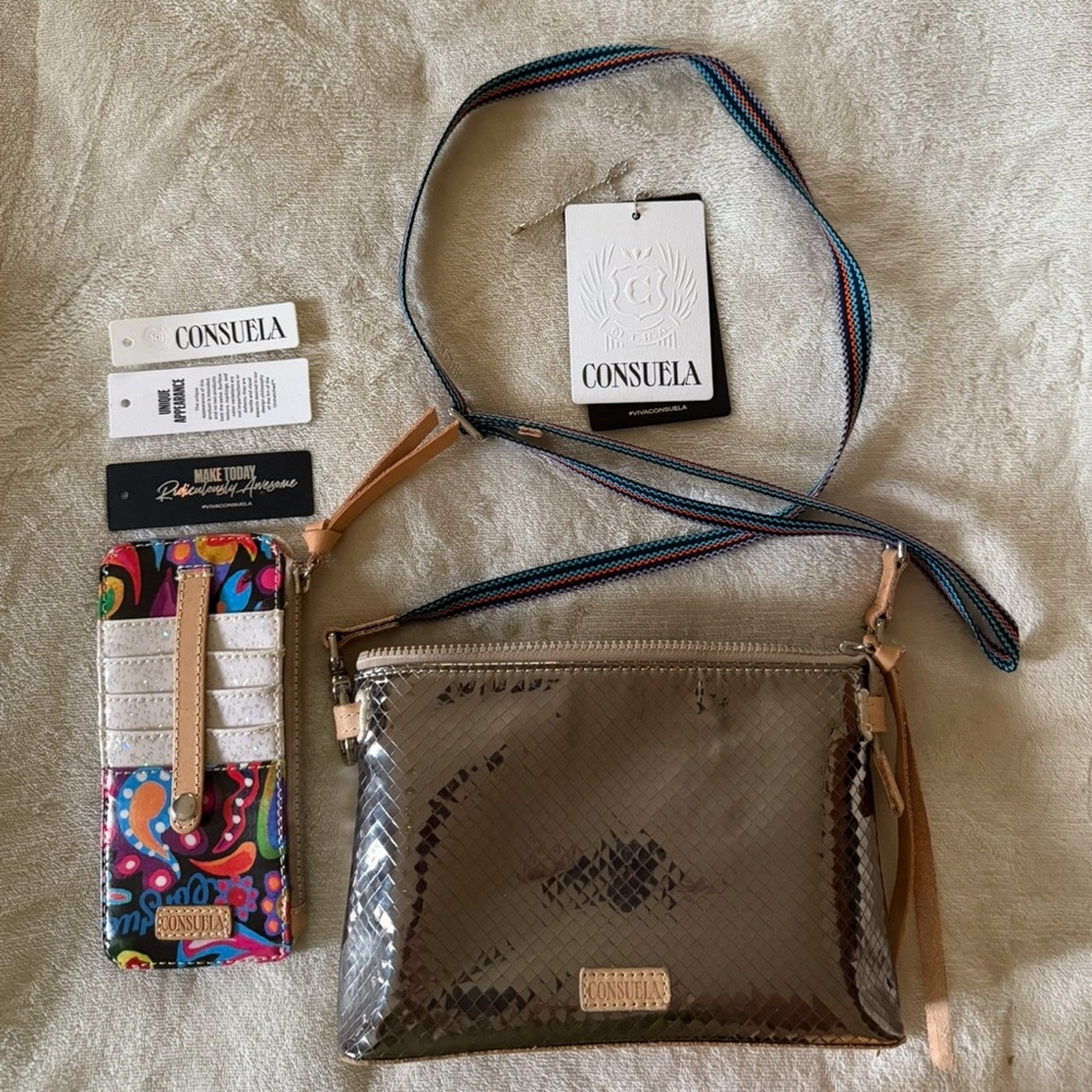 Consuela Kyle Midtown Crossbody Bag and Sophie Card organizer